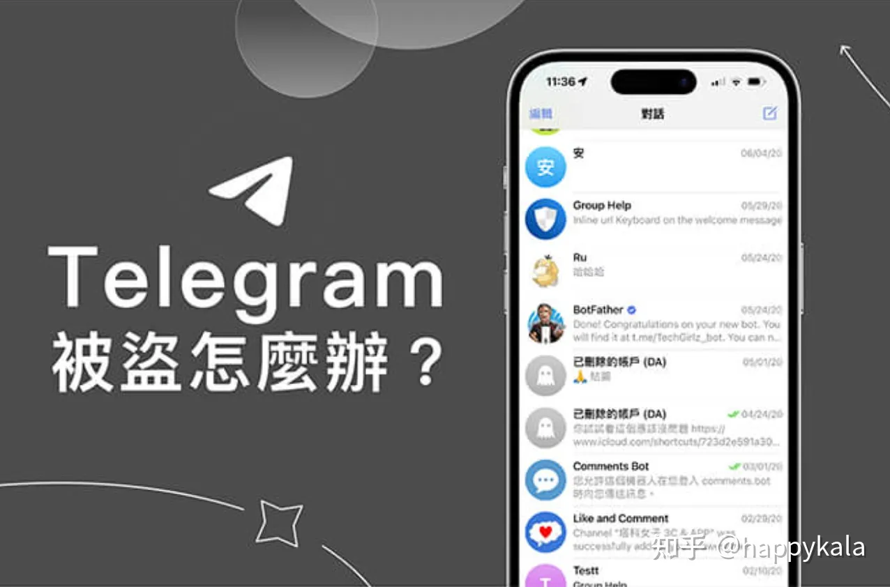 Telegram号被盗了怎么办？